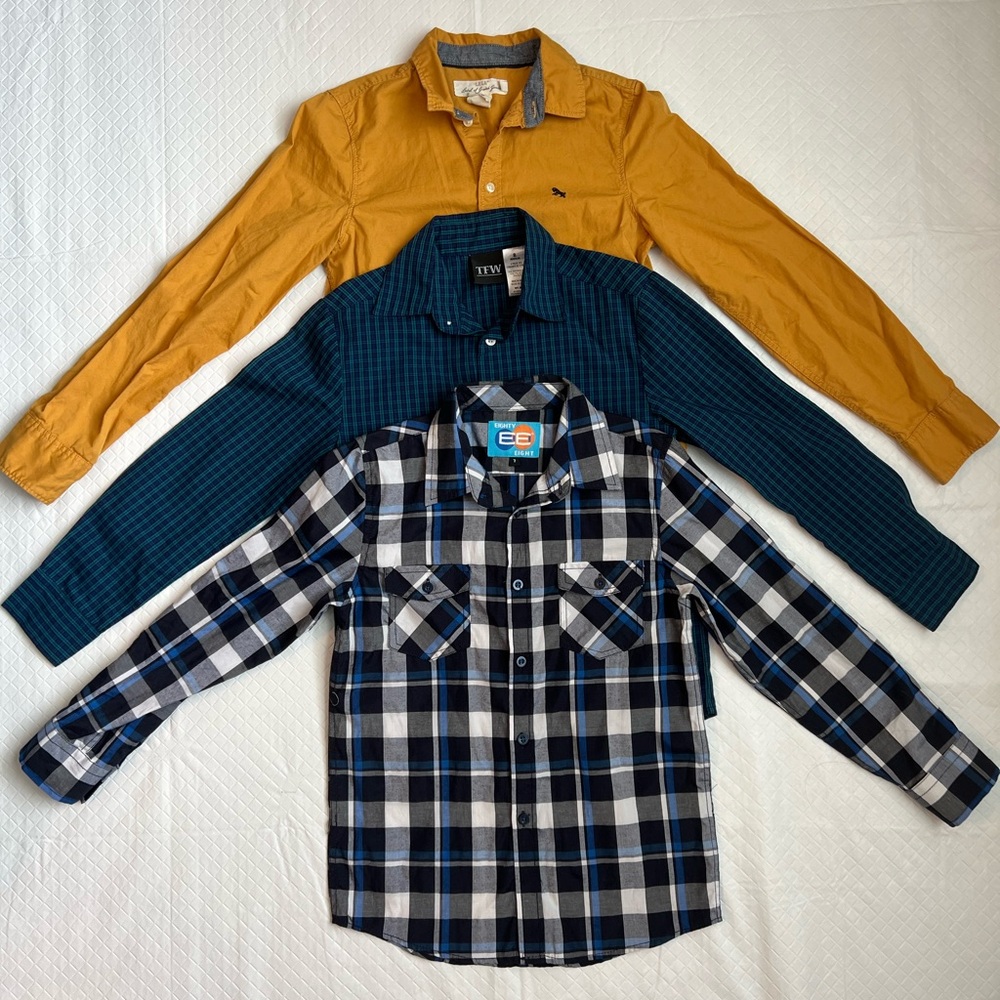Boys Button down Shirt Bundle